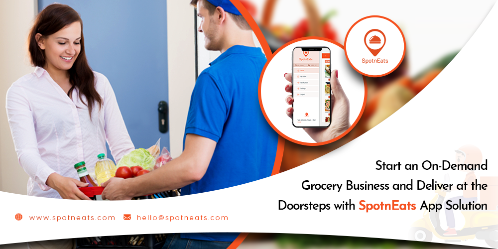UberEats Like On-demand Grocery Delivery Mobile App Development