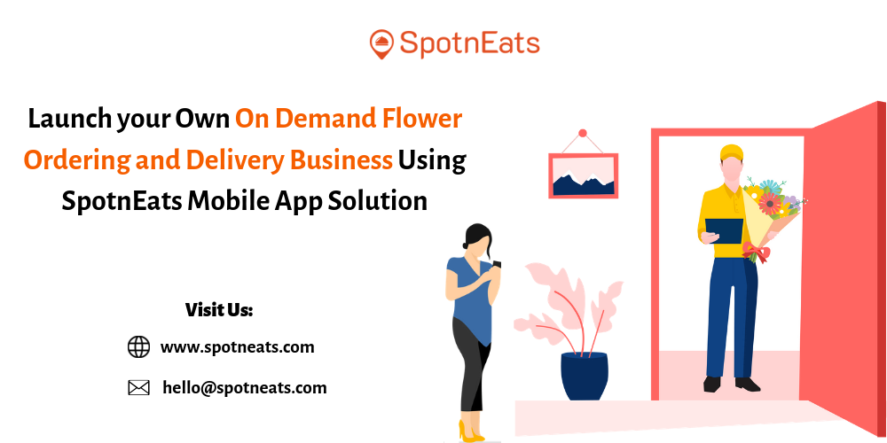 Flower Delivery Startup Business Mobile App Development
